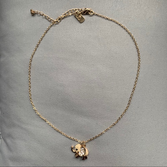 Aeropostale Golden Elephant Necklace - Picture 2 of 2